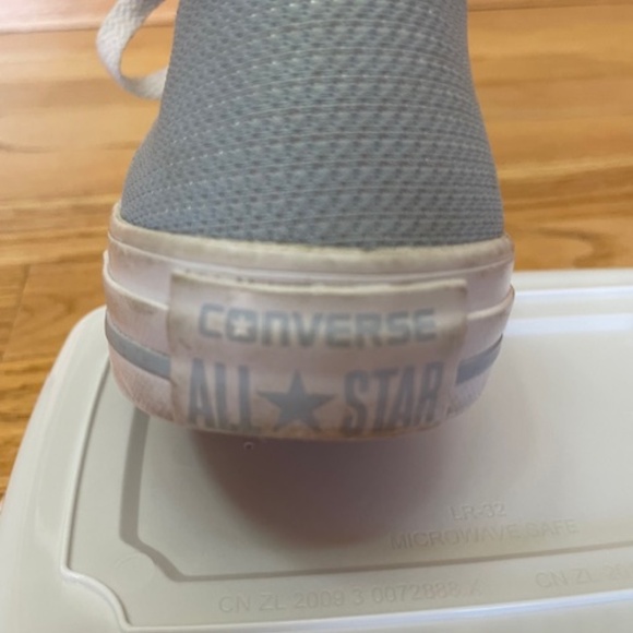 Converse All Star Baby Blue Tennis Shoes - Size 8 - Picture 5 of 8